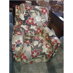 FLORAL RECLINER