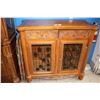 Image 1 : KITCHEN CABINET WITH BUILT-IN WINE RACK