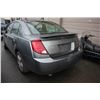 Image 2 : 2006 GREY SATURN ION, 121,770 KMS, VIN # 1G8AL58B66Z180419, GAS, AUTOMATIC, RD, CD, PW, CC, PL,