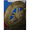 Image 2 : PAIR OF CHINESE WAGON WHEELS