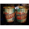 Image 1 : PAIR OF STORAGE STOOLS "FULL SERVICE"