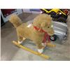 Image 1 : PLUSH ROCKING HORSE