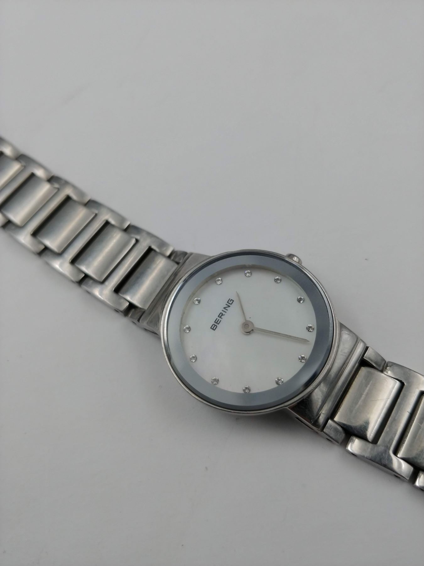 BERING STAINLESS STEEL 5 ATM WATER RESISTANT WATCH - Able Auctions