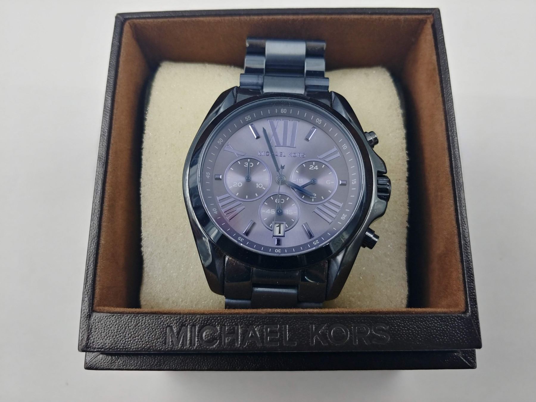 MICHAEL KORS 10 ATM WATER RESISTANT STAINLESS STEEL WATCH (MODEL MK6248