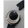 Image 2 : VERSACE 30M WATER RESISTANT STAINLESS STEEL WATCH WITH LEATHER STRAP *BROKEN STRAP*