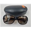 Image 2 : PAIR OF AUTHENTIC RALPH LAUREN SUNGLASSES WITH CASE