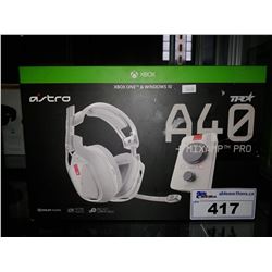 ASTRO XBOX ONE & WINDOWS 10 A40 MIXAMP PRO HEADSET