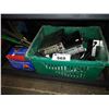 Image 1 : SHELF OF TOOLS INCLUDING CBS, EMERGENCY LIGHT AND MORE