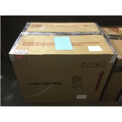 Dining Chair 2pc Set in Black