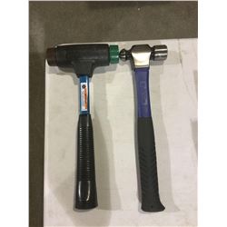 NEW Set of 2 Williams Ball Peen Hammer and Rubber Mallet