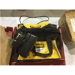 Dewalt Tool Bag and Dewalt 14.4V Battery Charger