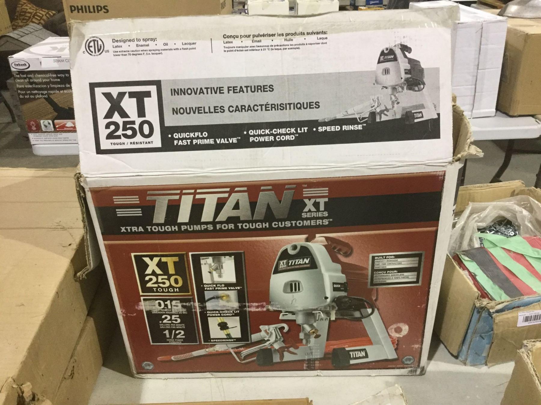 Titan XT250 Airless Paint Sprayer