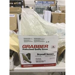 Case of Grabber Drywall Screws