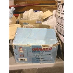 Case of Grabber Construction Screws 8 x 2-3/3"