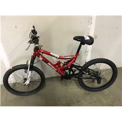 RED ROSS PITBULL CHILDS MOUNTAIN BIKE