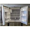 Image 2 : SAMSUNG DOUBLE DOOR STAINLESS STEEL FRIDGE /W PULLOUT FREEZER MODEL RF263BEAESR