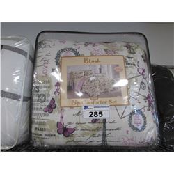 BLUSH JELENA QUEEN COMFORTER SET