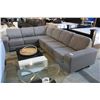 Image 1 : GREY SECTIONAL SOFA
