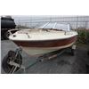 Image 2 : AMF CRESTLINER CRUSADER 550 BOAT WITH MERCURY 850 8.5HP MOTOR & ROADRUNNER TRAILER, 980 RUNNING HRS