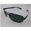 Image 2 : PAIR OF AUTHENTIC POLARIZED RAY-BAN SUNGLASSES (RB8316)