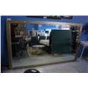 Image 1 : HUGE FRAMED MIRROR, APPROX. 9.5' X 5.5'