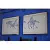 Image 1 : PAIR OF GANGO GALLERY FRAMED PRINTS BY CAROL GRIGG, RIDING HORSES