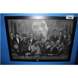 FRAMED MOVIE MOBSTER PRINT