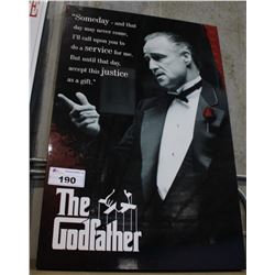 THE GODFATHER POSTER ON BOARD