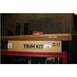 TRIM KIT AND CUSTOMIZABLE FRAME