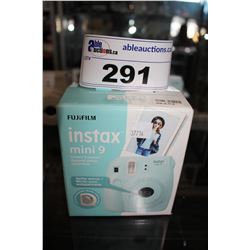 FUJIFILM INSTAX MINI 9 INSTANT CAMERA, ICE BLUE