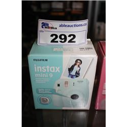 FUJIFILM INSTAX MINI 9 INSTANT CAMERA, ICE BLUE