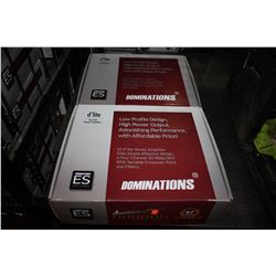 PAIR OF DOMINATIONS ES D'LITE POWER AMPS, NO.450