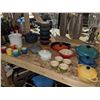 Image 2 : SHELF OF LE CREUSET DISHWARE AND MORE