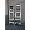 Image 1 : PAIR OF ALUMINUM LADDERS