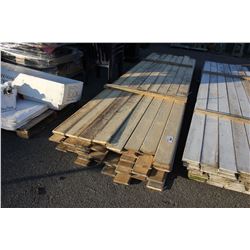 LIFT OF TONGUE & GROOVE LUMBER