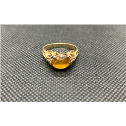 14K LADIES RING WITH CITRINE RV 375.00