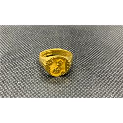 22K LADIES RING WITH ASIAN CHARACTERS RV 775.00