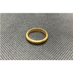 18K LADIES WEDDING RING RV 395.00