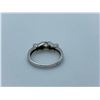Image 2 : LADIES 14K WHITE GOLD RING WITH 7 DIAMONDS RV $3,990.00