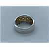 Image 2 : LADIES 14K WHITE AND YELLOW GOLD RING WITH 31 DIAMONDS RV $3,710.00