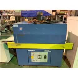 BLUE INFRARED AIR FLOW MOBILE SHRINK WRAPPER TUNNEL MACHINE