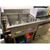 Image 1 : DUAL SINK 58" X 30" STAINLESS STEEL COMMERCIAL DISHWASHER STATION WITH SPRAYER / FAUCET