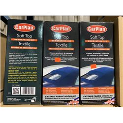 BOX OF 6 X CARPLAN AUTOMOTIVE SOFT TOP RESTORATION KITS