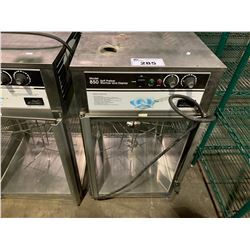 J&J SNACK FOODS 850 STAINLESS STEEL COMMERCIAL SOFT PRETZEL WARMER & DISPLAY