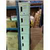 Image 1 : GREY 6 DOOR METAL LOCKER SYSTEM