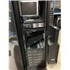 Image 2 : MOBILE SERVER CABINET, 1 APC 1400XL SMART-UPS RACK MOUNT BACKUP, 5 APC BATTERY PACK RACK MOUNT