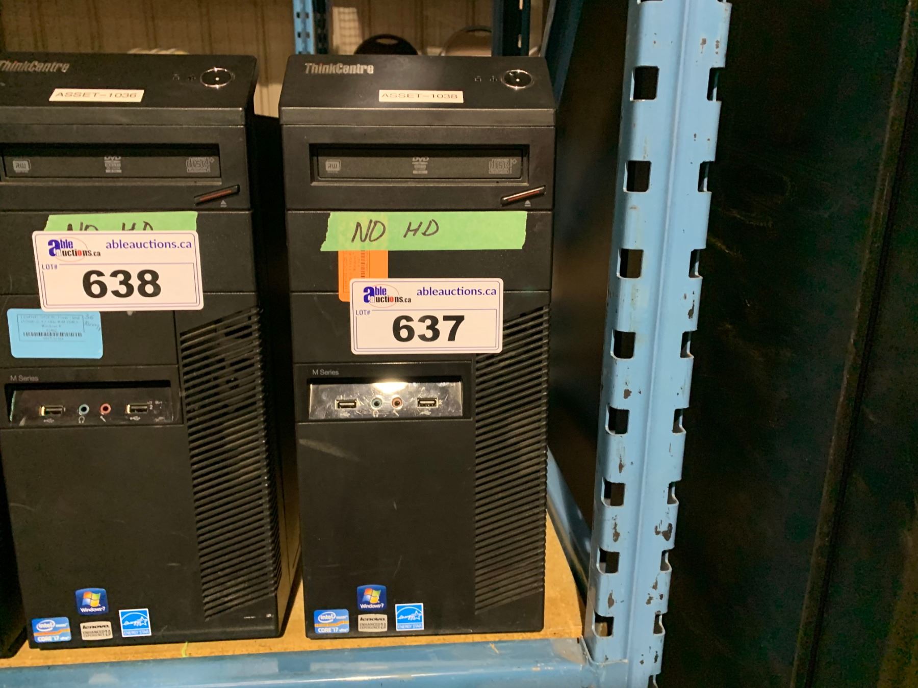 IBM THINKCENTRE M SERIES COMPUTER WITH KEYBOARD - Able Auctions