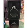 Image 2 : PAIR OF PEAVEY MODEL 112DL PROFESSIONAL LOUD SPEAKERS & PEAVEY 112M FLOOR MONITOR