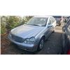 Image 1 : 2004 MERCEDES C230, GREY, GAS, AUTOMATIC, VIN#WDBRF40J04F483481, TMU *NO KEYS, MUST TOW, NOT