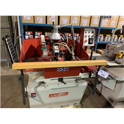 CANTEK MODEL JF-330 SERIES PROFILE GRINDER  VARI-SPEED GRINDING WHEEL 1500-4200 RPM, HP 3, TOTAL